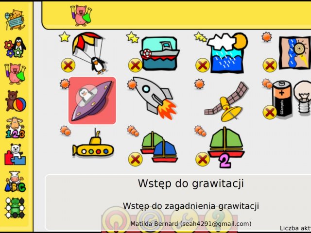 Gcompris - pakiet gier edukacyjnych