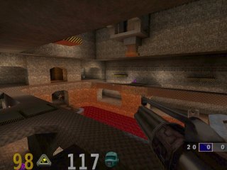 OpenArena (Quake) - zrzut ekranu 2