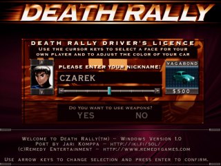 Death Rally - zrzut ekranu 1