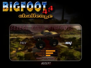 BigFoot 4x4 Challenge - zrzut ekranu 2