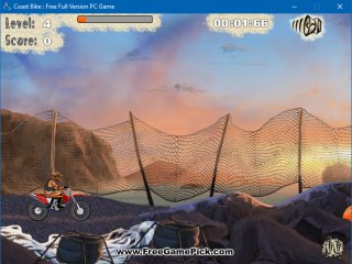 Coast Bike - gra motocross - zrzut ekranu 1