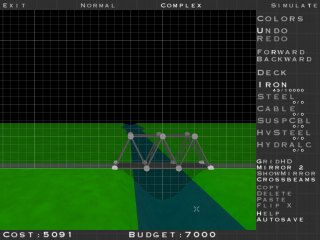 Bridge Construction Set - zrzut ekranu 4