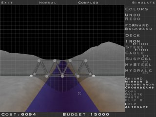 Bridge Construction Set - zrzut ekranu 6