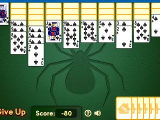 Spider Solitaire (pasjans solitaire) - zrzut ekranu 1