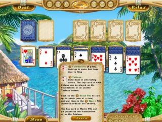 Pasjans (gra w karty) - Dream Vacation Solitaire - zrzut ekranu 6