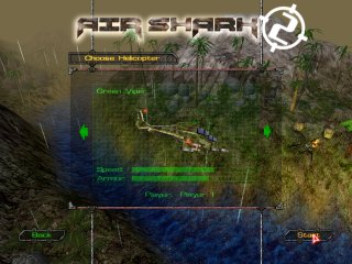 Air Shark 2 - szczelanka helikopterowa - gra dla dwóch osób - zrzut ekranu 1