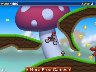 Mario Bike Recharged - zrzut ekranu 1