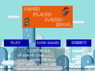 Super Flash Mario Bros - zrzut ekranu 1