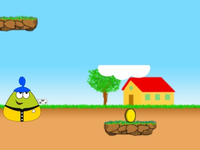 Pou Sky Jump - odpowiednik Icy Tower