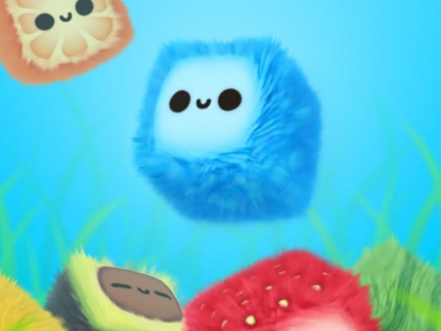 Fluffy Fall: Fly Fast to Dodge the Danger!