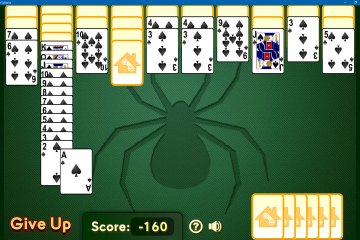Spider Solitaire (pasjans solitaire)