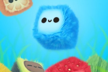 Fluffy Fall: Fly Fast to Dodge the Danger!