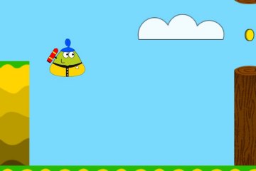 Flappy Bird w Pou to Jet Pou - tak tez można