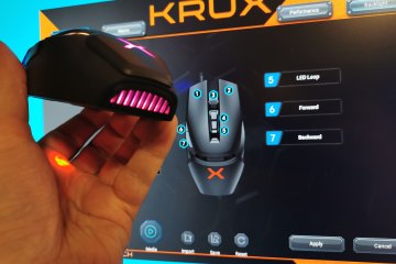 Myszka dla gracza (tania) KRUX BOT RGB - KRX0115